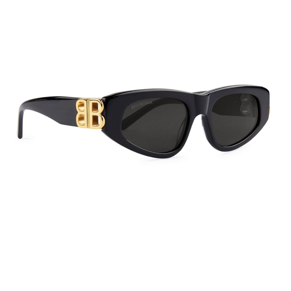 Balenciaga Dynasty D-Frame Sunglasses in black